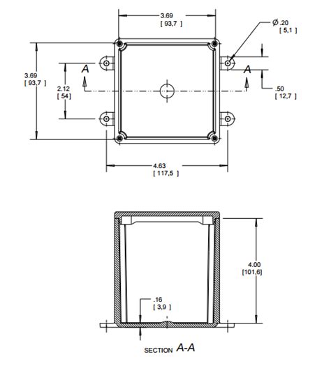 electrical box fixture ring dimensions|bell junction box dimensions.